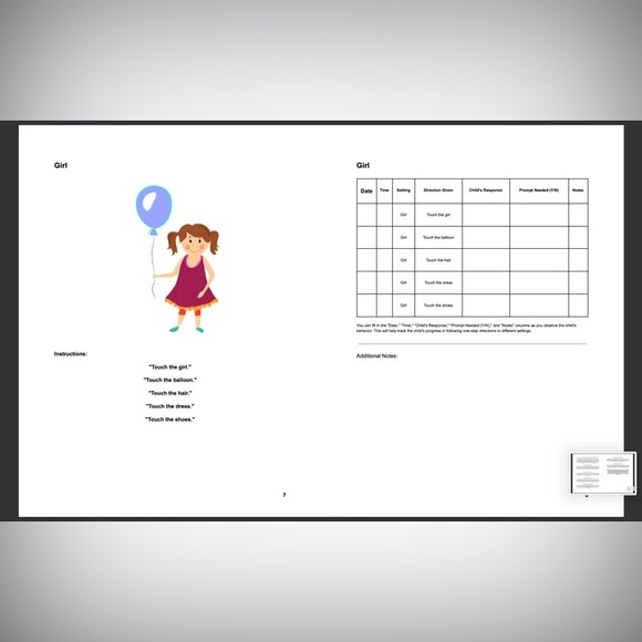 Learning Resource/ workbook: parents, speech therapists, & special edu teachers - Picture 7 of 11